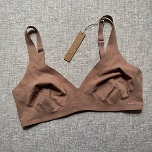 NEW!! SKIMS Naked Plunge Bralette Sienna Size M